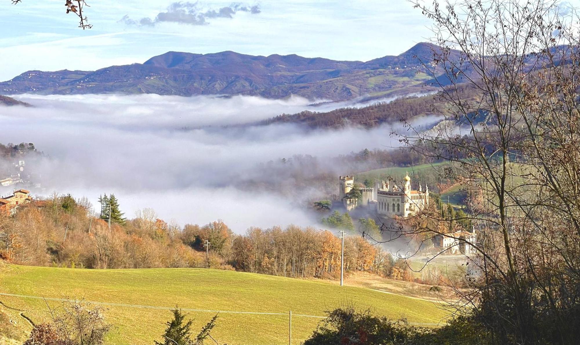 Mazzetti Country House-Vita In Campagna Con Giardino Vimignano-Chiesa Bagian luar foto