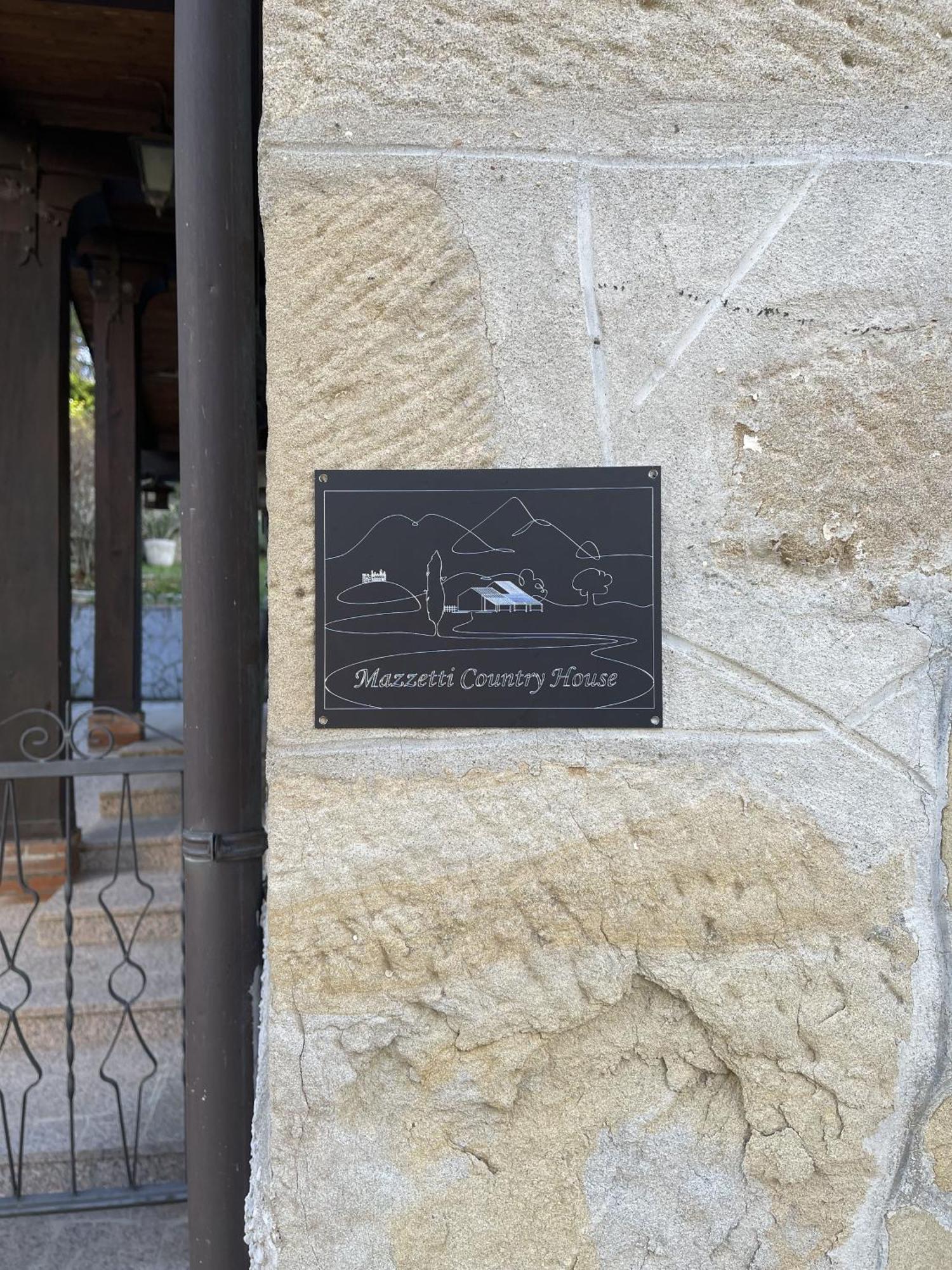 Mazzetti Country House-Vita In Campagna Con Giardino Vimignano-Chiesa Bagian luar foto